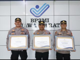 Tiga Kapolsek Jajaran Polresta Bandung Raih Penghargaan Dari BP3MI