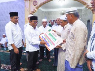 Pj. Wali Kota Padangsidimpuan Pimpin Safari Ramadhan di Desa Huta Lombang Kecamatan Padangsidimpuan Tenggara