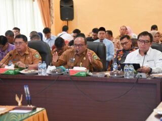 Pj. Walikota Padangsidimpuan Letnan Dalimunthe Buka Rapat Pengendali Inflasi Daerah