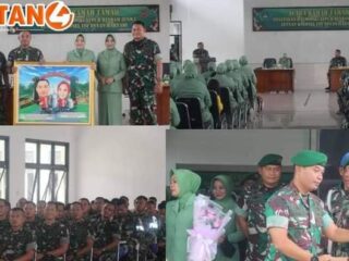 Gelar Pelepasan Komandan Dodiklatpur Rindam II Sriwijaya Dari Letkol. Inf. Esnan Haryadi Dilepas Dengan Penuh Keharuan Dan Kekeluargaan