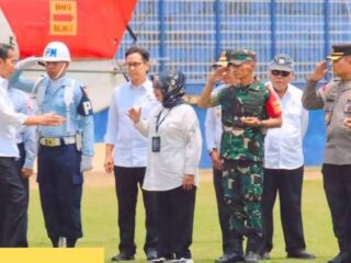 Kunjungan Kerja President Ir. H. Joko Widodo Disambut Ribuan Masyarakat Labuhanbatu