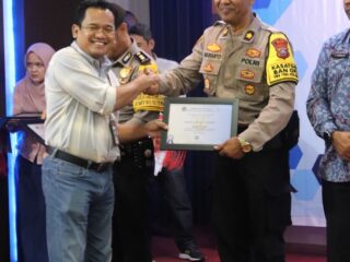 Polres Binjai Terima Piagam Penghargaan Dari KPPN Medan I