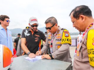 Hari Pertama F1 Powerboat Aman Lancar, Kapoldasu: Pengunjung Antusias