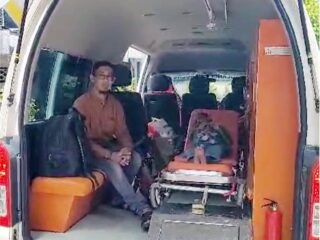 Sisil Bocah Penderita Tumor Dapat Berobat ke RSCM Jakarta Berkat Pemkab Lamsel
