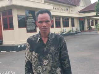 Ketua DPD Desa Harapan Makmur Muara Lakitan Melaporkan Kades Harapan Makmur Ke Polres Musi Rawas