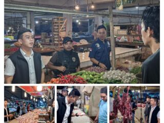 Kanit Krimsus Polresta Tangerang, Turun Langsung Lakukan Pengecekan Harga Pangan Di Pasar Tradisional