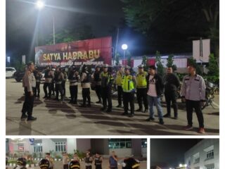 Pesan AKP Yono Taryono SH.: Kasat Sabhara Polresta Tangerang Pada Saat Pimpin Apel Tim Pendekar Raksa