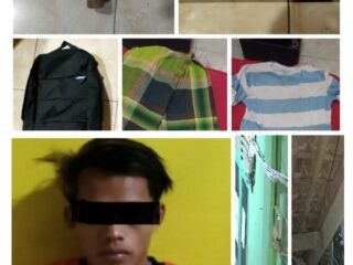 Curi Laptop Dan Uang Puluhan Juta, Seorang Pria Diamankan Polsek Kronjo Polresta Tangerang