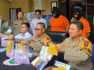 Kapolresta Banjarmasin : Press Release Terbaru Hasil Tangkapan Jaringan Peredaran Narkotika