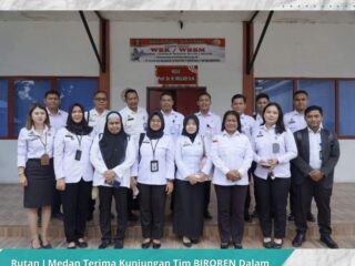 Rutan I Medan Terima Kunjungan Tim BIROREN Dalam Rangka Pendampingan Pelaksanaan RB 2024
