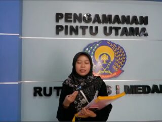 Mahasiswi UIN Sumut, Lakukan Penelitian Riset di Rutan Medan