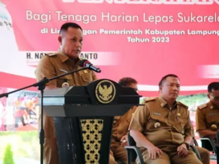Bupati Lampung Selatan Berikan THR Kepada THLS, PPPK, ASN Lebaran 2024