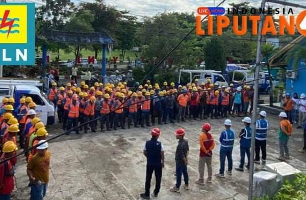 Wujud Nyata Berikan Layanan Terbaik, Ratusan Personil Diterjunkan PLN UP3 Lahat Ke Baturaja Dalam Gebyar Bakti Penyulang