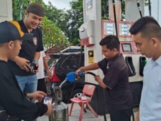 Polresta Tangerang Sidak Uji Takar SPBU Di Kawasan Cikupa Kabupaten Tangerang