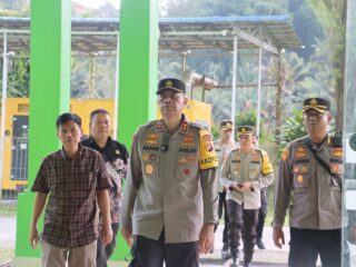 Kapolda Sulbar Kunjungi Fasilitas yang akan Dikunjungi Presiden Joko Widodo di Mamasa, Salah Satunya Rumah Sakit Kondosapata