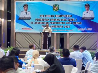 Bobby Nasution  Harapkan Pelatihan Kompotensi Pengadaan Barang/Jasa Level-1 Lahirkan SDM Kompeten