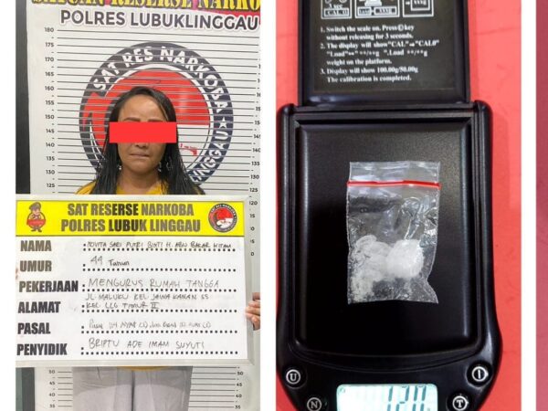 Satuan Reserse Narkoba Polres Lubuklinggau Berhasil Ungkap Kasus Narkoba Diduga Jenis Sabu