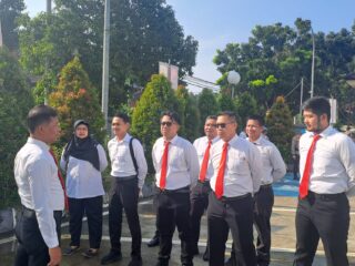 KBO Sat Reskrim Polresta Tangerang Awasi Kedisiplinan Anggota Pasca Apel Pagi