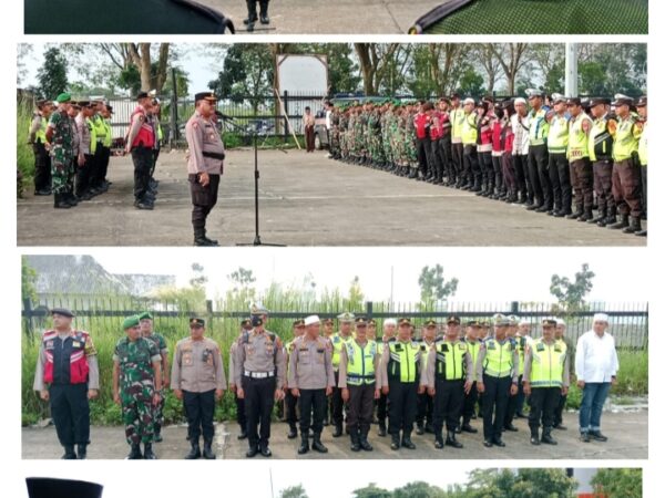 Apel Gelar Pengamanan Haul Akbar Di Pondok Pesantren Al-Istiqlaliyah Cilongok Pasarkemis Kabupaten Tangerang