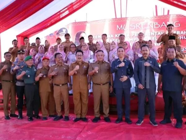 Tiga Anggota DPRD Lamsel Dampingi Nanang Ermanto Hadiri Musrenbang Candipuro