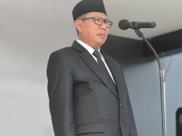 PJ Sekda Lotim H.Hasni Pimpin Apel Hari Otonomi Daerah Ke- 28.
