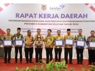 Kado Istimewa Hari Jadi Kota Banjarbaru Ke-25, Banjarbaru Raih Juara 1 Kampung KB Dari BKKBN RI