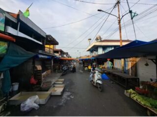 Pemko Banjarmasin Akan Sterilkan Jalan Pasar Lama Laut Pada Bulan Mei Nanti