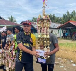 Juara Pertama Event Lomba Jukung Tradisional Di Raih Grup Ridho Ilahi