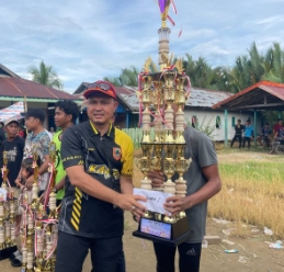 Juara Pertama Event Lomba Jukung Tradisional Di Raih Grup Ridho Ilahi