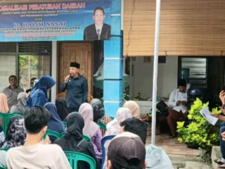 Anggota DPRD Kabupaten Lampung Ir. Halim Nasai Gelar Sosperda