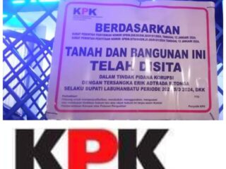Komisi Pemberantasan Korupsi Segel Kantor Partai Nasdem Kabupaten Labuhanbatu