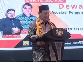 Gubernur Kalsel Lantik Ketua Dan Pengurus DPD APERSI Kalsel Periode Masa Bakti 2024-2028