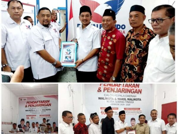Imam Irdian Saragih Balon Walkot Tebingtinggi Daftar ke Partai Perindo dan Gerindra