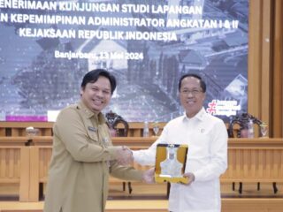 Gubernur Kalsel Ungkap Keberhasilan IPM, Kalsel Tujuan Studi Lapangan Peserta PKA Kejagung RI