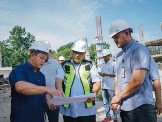 Dorong Percepatan Pekerjaan, Pj Sekda Medan Tinjau Proyek Pembangunan Gedung Kolaborasi UMKM Square