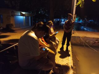 Patroli Malam Perintis Presisi di Pulau Untung Jawa: Antisipasi Gangguan Kamtibmas Pasca Pemilu 2024