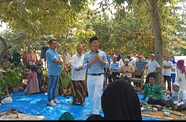 Calon Bupati Lamsel Egi Hadir di Halal Bihalal Jama,ah Istiqosah Al Istiqomah Muslimat NU Lampung Selatan
