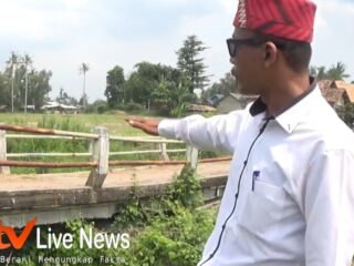 Tiga Kali di Survey Balai Besar Lampung Jembatan Usaha Tani di Bumirestu Tanpa ada Realisasi
