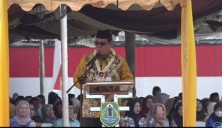 Gubernur Kalsel Hadiri Harjad HSU Ke-72, Lanjutkan Pembangunan infrastruktur Kab.HSU