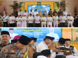 Wakapolres Langkat, Laksanakan Tepung Tawar Calon Jemaah Haji Kabupaten Langkat