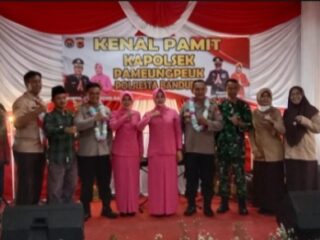 Pisah Sambut Kapolsek Pameungpeuk Polresta Bandung, Dari Kompol Imron Rosyadi SAg Kepada AKP Asep Dedi SH