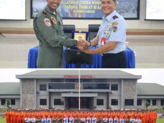 Taruna Tingkat 3 AAU Latihan Cakra Wahana Paksa di Kosek I, Ini Kata Komandan Kosek I Medan Marsekal Pertama TNI Toto Ginanto