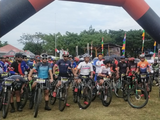 HUT Bhayangkara ke -78 ,Ratusan Pesepeda Ramaikan Cross Country Mountain Bike Part II Jeneponto