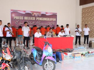 Polres Pasangkayu Gelar Press Release Pengungkapan Operasi Pekat Marano 2024