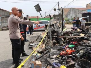 Kasus Kebakaran  Tewaskan Wartawan Tribrata  TV dan Keluarga , Kapolres Karo Tegaskan : Tahap Penyelidikan