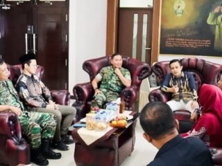 Audiensi KPU, Kodim Bojonegoro Siap Sukseskan Pilkada Serentak Tahun 2024 dan TNI Bersikap Netral