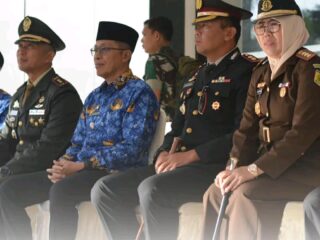 Peringatan Hari Lahir Pancasila Tahun 2024 Berlangsung Hidmat Di Lombok Timur NTB. 