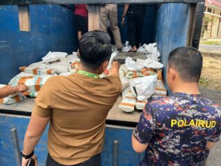 Polres Bangka Barat Berhasil Gagalkan Penyelundupan Pasir Timah dan Balok Timah Tanpa Dokumen