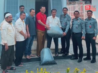 Dinas Kelautan dan Perikanan Sumut Berikan Bantuan 2000 Bibit Ikan Lele ke Rutan I Medan