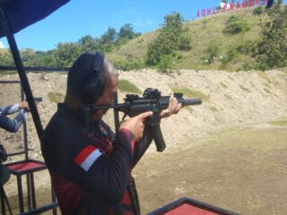 Dalam Rangka Hut Bhayangkara Ke - 78, Polres Mamasa Ikut Serta Dalam Kejuaraan Menembak